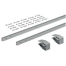 Afbeeldingen van Hettich SlideLine M Profielsets: 2 profielen, Profielhoogte mm 16 mm, Lengte 2500 mm