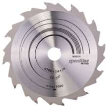 Afbeeldingen van Bosch Cirkelzaagblad Speedline Wood
