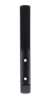 Afbeeldingen van Siro Kapstokhaak metaal - boorafstand 32mm/L 150mm/H 63mm/B 18mm - mat zwart 