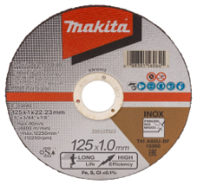 Afbeeldingen van Makita Doorslijpschijf - 125x1,0x22,23mm - RVS 