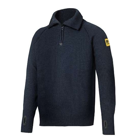 Afbeeldingen van Snickers sweater 2905-9800 maat XS antraciet grijs