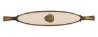 Afbeeldingen van Siro Meubelgreep metaal - boorafstand 128mm/L 138mm/H 27mm/B 23mm antiek messing/ beige 