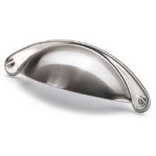 Afbeeldingen van Hettich Schelpgreep Matane, boorafstand 64, L 105 mm, B 30 mm, H 25 mm, roestvrij staal finish geborsteld