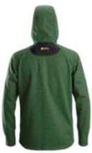 Afbeeldingen van Snickers hoodie 8041-3904 bosgroen