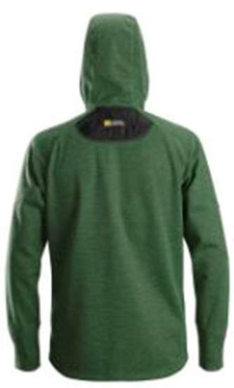 Afbeeldingen van Snickers hoodie 8041-3904 bosgroen