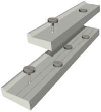 Afbeeldingen van illbruck Neuslat clip 25mm