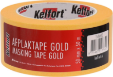 Afbeeldingen van Kelfort Afplaktape Gold Gold