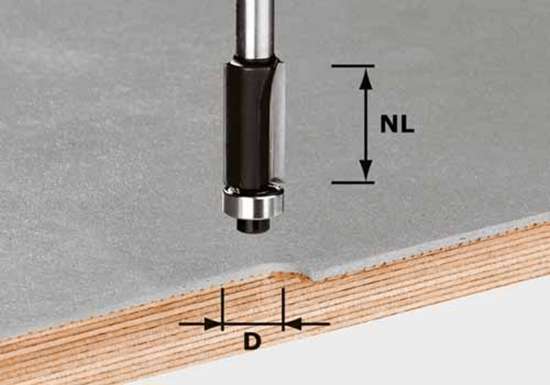 Afbeeldingen van Festool Kantenfrees HW HW S8 D19/NL25