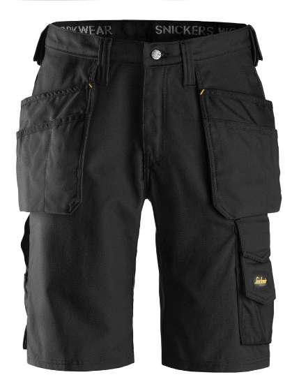 Afbeeldingen van Snickers short 3014 maat 46 0404 zwart