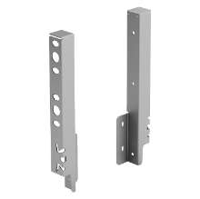 Afbeeldingen van Hettich Set achterwandverbinder ArciTech 218 mm, zilver, links en rechts