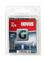Afbeeldingen van Novus vlakdraad nieten G 11/8mm 1200st.