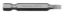 Afbeeldingen van Makita schroefbit B-25286 - SL4.0x50 - 3 stuks 
