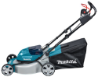 Afbeeldingen van Makita Grasmaaier 46cm - 2X18V 2x5.0 Ah accu - Inclusief duo snellader in doos