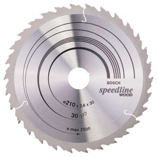 Afbeeldingen van Bosch Cirkelzaagblad Speedline Wood