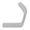 Afbeeldingen van Siro Kapstokhaak kunststof - boorafstand 20mm/L 62mm/H 62mm/B 57mm - wit 