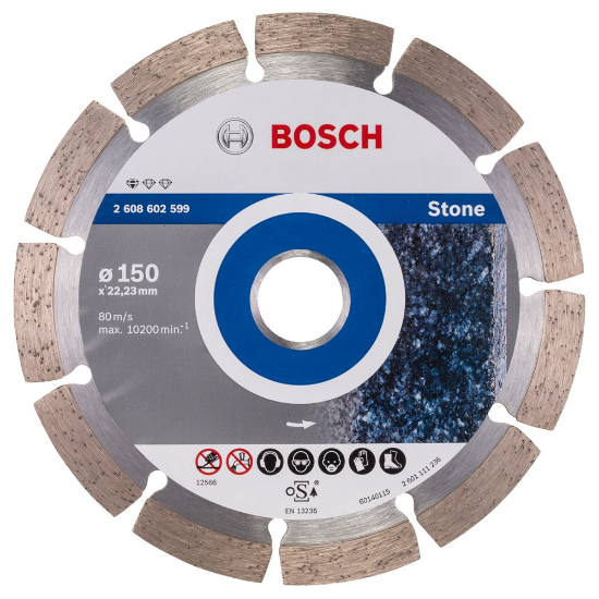 Afbeeldingen van Bosch Diamantdoorslijpschijf Standard for Stone