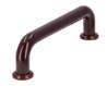 Afbeeldingen van Siro Meubelgreep kunststof - boorafstand 96mm/L 112mm/H 30mm/B 16mm - bruin 