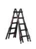 Afbeeldingen van Altrex vouwladder Velocity Black Pro - 4x5 sporten - 6.73 meter werkhoogte