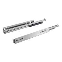 Afbeeldingen van Hettich Quadro V6+ Push to open, 520 mm, EB 10,5 mm, belastbaarheid 50 kg, links en rechts