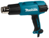 Afbeeldingen van Makita heteluchtpistool, HG6031VK - 230v 50/600 °C - inclusief diverse opzetstukken in koffer 