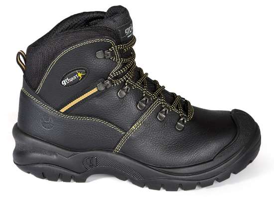 Afbeeldingen van Grisport Schoen 706L S3 Maat 39 Hoog Zwart