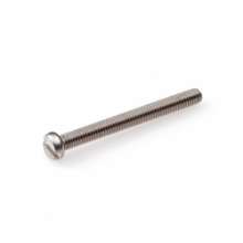 Afbeeldingen van metaalschroef - M4x20mm zaagsnede - cilinderkop RVS-A2 DIN84 
