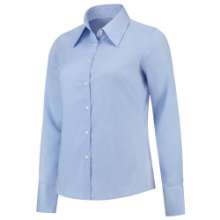 Afbeeldingen van Tricorp damesblouse Oxford CLF6001 705001 Blauw 54