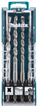 Afbeeldingen van Makita SDS Hamerbset 4dlg 6.5/8/10/12 D-74728
