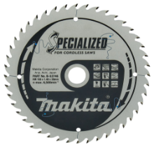 Afbeeldingen van Makita zaagblad - Ø165x20x1.45mm HM 44 Tands 23° - voor laminaat