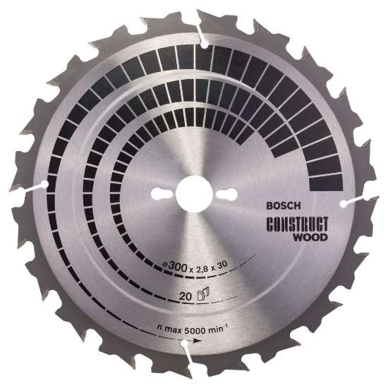 Afbeeldingen van Bosch Cirkelzaagblad Construct Wood