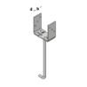 Afbeeldingen van GB Pergolasteun skinverpakking 310x50 110x60 60x5