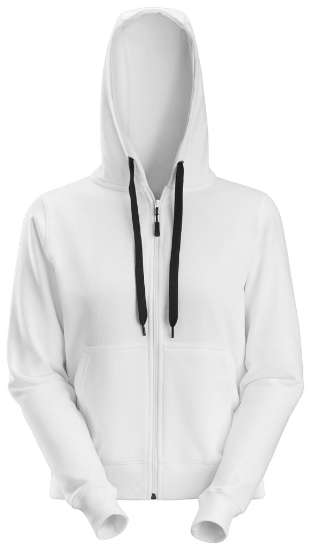 Afbeeldingen van Snickers zip hoodie 2806-0900 maat L wit