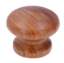 Afbeeldingen van Siro Meubelknop hout - L 35mm/H 27mm/B 35mm kersen gelakt 