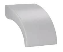 Afbeeldingen van Siro Meubelgreep metaal - boorafstand 16mm/L 30mm/H 24mm/B 30mm - aluminium 