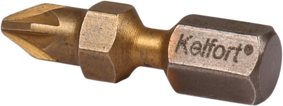 Afbeeldingen van Kelfort torsie bit PZ1 25mm extra hard