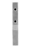 Afbeeldingen van Siro Kapstokhaak metaal - boorafstand 32mm/L 120mm/H 50mm/B 16mm RVS 