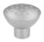 Afbeeldingen van Siro Meubelknop metaal - L 28mm/H 24mm/B 28mm chroom mat 