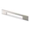 Afbeeldingen van Hettich Greep Imperia, boorafstand 192, L 220 mm, B 9 mm, H 35 mm, roestvrij staal finish geborsteld