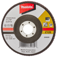 Afbeeldingen van Makita Lamellenschijf D-27713 - Ø125mm - Z120 