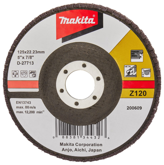 Afbeeldingen van Makita Lamellenschijf D-27713 - Ø125mm - Z120 