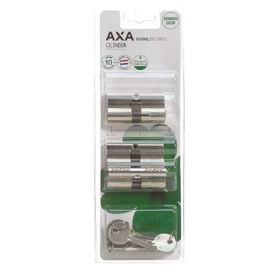Afbeeldingen van AXA Dubbele cilinder 30-30 (3x)