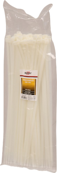 Afbeeldingen van Kelfort bundelbandjes - 450x8mm - transparant 