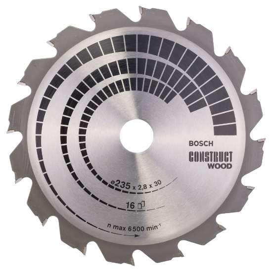 Afbeeldingen van Bosch Cirkelzaagblad Construct Wood