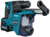 Afbeeldingen van Makita accu combihamer HR010GD201 XGT 40V Max 2x2,5 Ah accu - inclusief snellader en stofafzuiging in Mbox