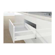 Afbeeldingen van Frontlade Set met Reling H186/94 L270 Wit