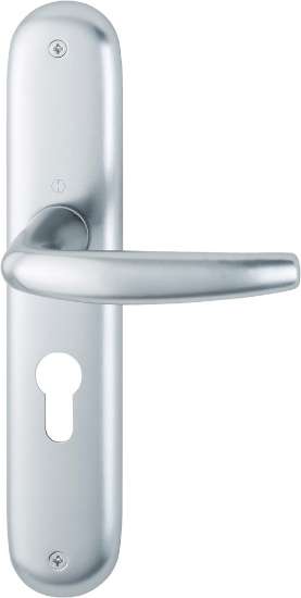 Afbeeldingen van Hoppe kruk + langschild  1530/273p F1