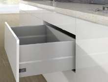 Afbeeldingen van Frontlade Set met TopSide H250/126 L500 Wit