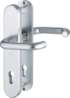 Afbeeldingen van Hoppe Inbraakwerend deurkrukgarnituur aluminium Paris 138L/3235/3214 - PC92 - F1