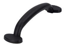 Afbeeldingen van Siro Meubelgreep metaal - boorafstand 96mm/L 129mm/H 27mm/B 30mm - mat zwart 