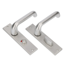 Afbeeldingen van Ami Deurkruk 178/43 Rotaveer Deurkruk 386 op Kortschild 8/63mm - WC Deurdikte 38/42mm - F1 